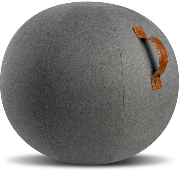 JobOut Coreball Icon - Balance Ball Design Felt Fabric Dark Grey