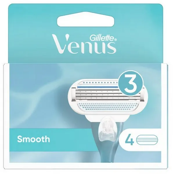 Gillette - Venus Smooth Replacement Blades - 4 Pack