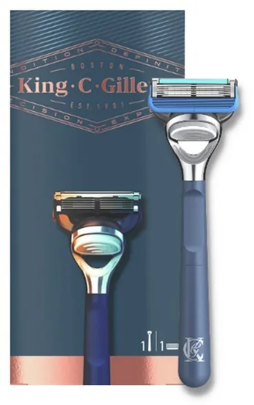 Gillette - King C. Razor - 5 Blades