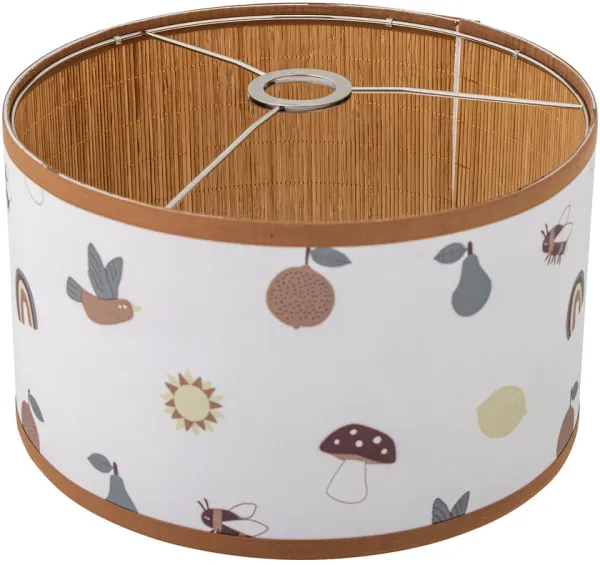 Agnes Lampshade, Brown, Bamboo