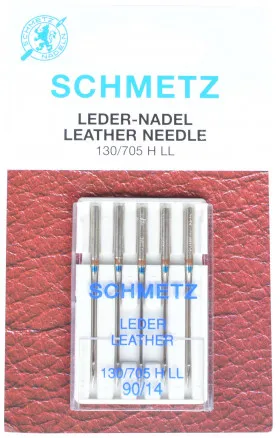 Schmetz Sewing Machine Needles Leather Size 90 - 5 pcs