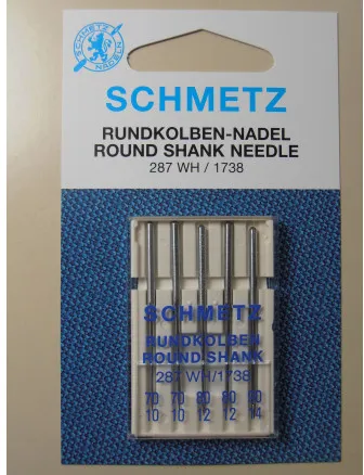 Schmetz Sewing Machine Needles 287 WH-1738 Size 90 - 5 pcs